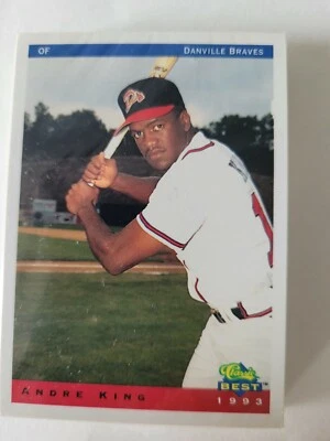 Danville Braves Esteban Yan  Damon Hollins Andre King- 1993  Set Classic Best - Image 1 of 4