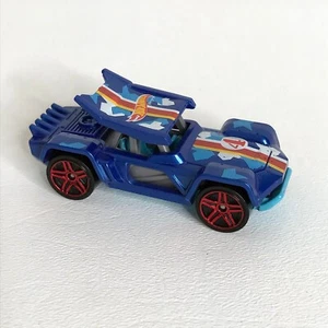 Hot Wheels 2014 JUNGLE WHIP #52 CFG90 Car Blue Camouflage Camo GASLANDS - Picture 1 of 7