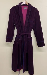 Vestido vintage Bill Blass borgoña 100 % algodón pana para hombre talla M - Imagen 1 de 13
