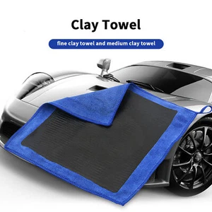 Car Washing Microfiber Clay Bar Towel Detailing Cleaning Cloth Rag - Picture 1 of 8