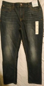 SKINNY JEANS SZ 16 YOUTH BLUE FLEX STRETCH NWT ADJUSTABLE WAIST DESIGNER BRAND - Picture 1 of 12