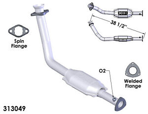 CATALYTIC CONVERTER AND PIPE for 1996 Chevrolet Corsica