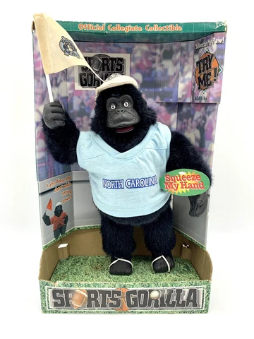 UNC North Carolina Collegiate Collectible Sports Gorilla Singing Dancing 1998 Cover