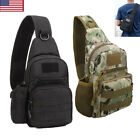 Tactical Sling Bag Pack Military Sport Bag MOLLE Shoulder Backpack EDC Crossbody