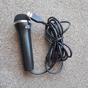 Logitech Microphone PC XBOX 360 PS3 PS2 Wii Singing Game USB Plug Chat E-UR20 - Picture 1 of 18