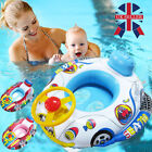 Inflatable Car Baby Ring Toddler Swimming Pool Float Seat Boat Kids Toy Water UK