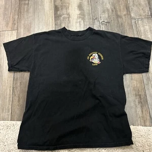 LAPD Buzzard Los Angeles Police Dept Air Support Division Black T Shirt Single - Picture 1 of 11