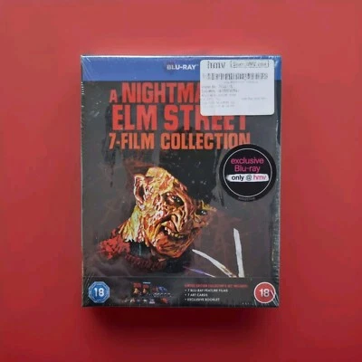 Nightmare On Elm Street 7 Disc Bluray Collectors Set + Booklet + 7 Art Cards - Image 1 of 4