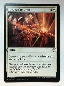 MTG Invoke the Divine Dominaria 22/269 Regular Common - Bild 1 von 1