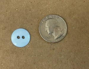 BLUMENTHAL LANSING BUTTONS #570000016-BLUE, 2 HOLE, 5/8" (16MM)-10 IN A SET - Picture 1 of 1