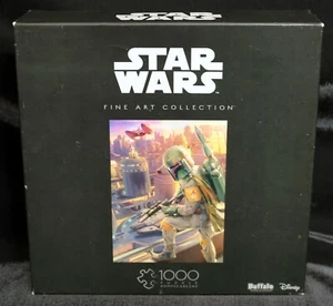 Star Wars Fine Art Collection 1000 Piece Jigsaw Puzzle Boba Fett - Picture 1 of 4