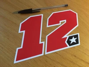 Maverick Viñales Raza Número 12 (Grande) - Imagen 1 de 1