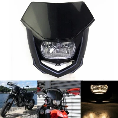 Faro Faro Faro Para Yamaha YZ100/125/250/400/490/60/80/85 MX Enduro Off Road Foto 1 de 4