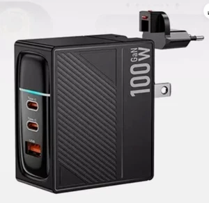 FNIRSI 100W Quicking Charger GaN Type-C 2Ports USB  Fit for DPS150 Power Supply - Picture 1 of 8