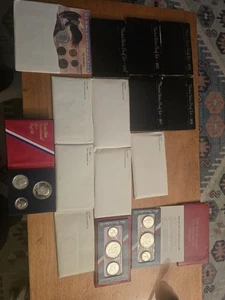 15 Set LOT of 1967 To 1978 U.S. Proof /uncirculated Sets -some Are Silver Sets - Picture 1 of 12