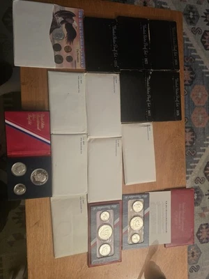 15 Set LOT of 1967 To 1978 U.S. Proof /uncirculated Sets -some Are Silver Sets - Image 1 of 4