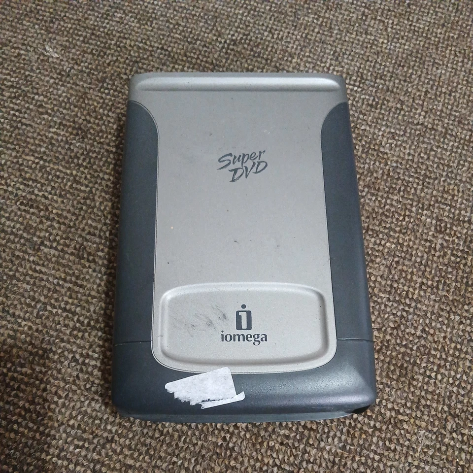 IOMEGA SUPER DVD EXTERNAL DVD RW DRIVE Untested - Image 1 of 1