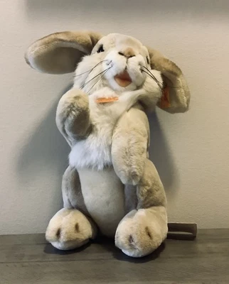 Vintage Steiff Bunny Rabbit 2950/32 Gold Steiff Ear Button MUMMY - Image 1 of 4