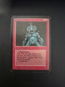 Uthden Troll Alpha Edition Regular MTG MP Magic Card - Picture 1 of 2