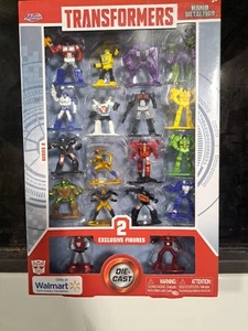 Brand New Jada Transformers Nano MetalFigs Die Cast Figures Series 2 (18 Pack) - Picture 1 of 3