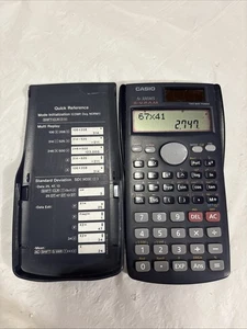 CASIO fx-300MS Scientific Calculator - Tested & Functions. Slide Cover. Solar. - Picture 1 of 4