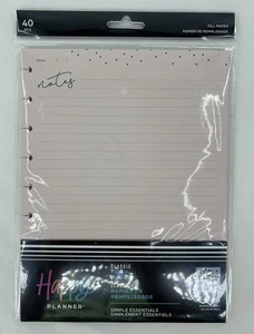 Happy Planner Classic Füllpapier 40 Blatt Neu "Notizen" - Bild 1 von 2