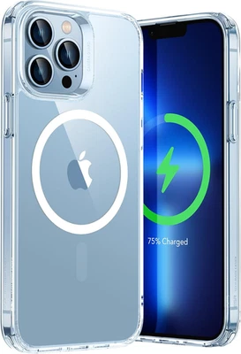 Cover Magnetica per Iphone 13 Pro Max, Compatibile Con Magsafe, Custodia Traspar - Immagine 1 di 4