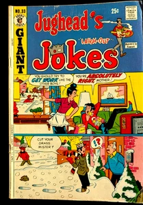 Scherzi di Jughead 1973 #33! Aprile Gigante Archie Fumetto Betty Veronica 2 copie! - Foto 1 di 2