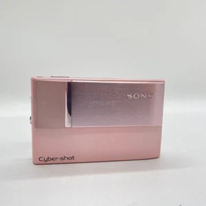 SONY Cyber Shot DSC-T10 Compact Digital Camera pink in English Only One - Picture 1 of 9