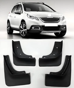 For 2013-2018 Peugeot 2008 Front & Rear Mud Flaps Splash Guard Protector - Picture 1 of 2