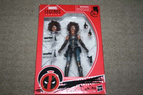 Marvel Legends Deadpool DOMINO Movie Figure NEW Cover