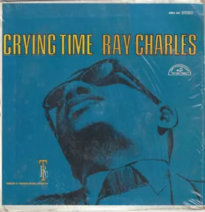 ♫RAY CHARLES Crying Time ABC-Paramount w/strips and slicks R&B SOUL 1965 33RPM♫ - Picture 1 of 4