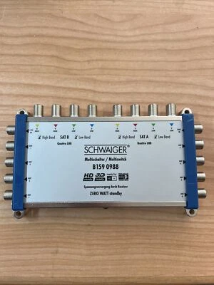 MULTISWITCH COMMUTATORE CENTRALINA 8 USCITE SATELLITARE B 159 0988 - Immagine 1 di 4