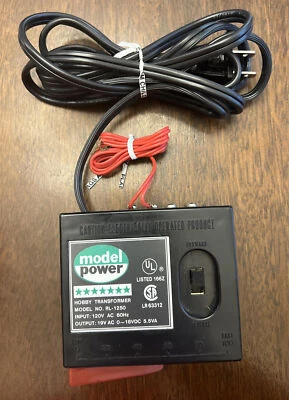 Vintage Model Power Hobby Transformer RL-1250 Railroad Train Controller Untested - Image 1 of 4