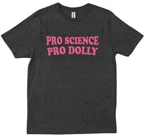 Pro Science Pro Dolly Feminist Parton Girl Women Funny Vaccination T-shirt - Picture 1 of 7
