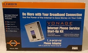 Linksys PAP2 Vonage serwis telefonii internetowej, adapter telefoniczny - Zdjęcie 1 z 13