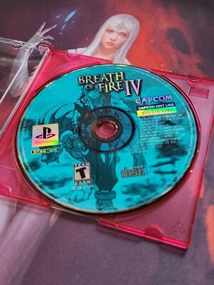Breath of Fire IV (Sony PlayStation 1 PS1, 2000) Excellent Condition Disc Only - Image 1 of 4