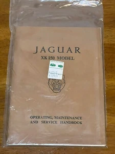 Jaguar XK150 Owners Handbook Operation Maintenance & Service Manual by Brookland - Imagen 1 de 2