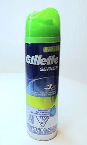 Gillette Series Sensitive Skin Shave Gel 7 oz 3X Hydrates Protects Refreshes - Picture 1 of 1