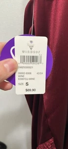 Wine Colored Dress - Picture 1 of 4