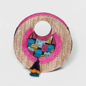 Genuine Kids from OshKosh Girls' Tribal Natural-Fabric No Closure Satchel - Picture 1 of 1