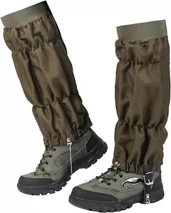 Adjustable Snake Gaiters for Men Adjustable, Proof - Green - Picture 1 of 7