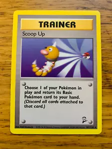 ¡Juego básico raro de 2 cartas de Pokémon Scoop Up (107/130)! ¡P&P RÁPIDO Y GRATUITO! - Imagen 1 de 41
