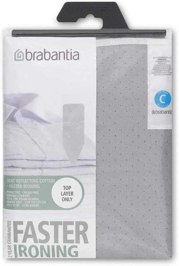 Cubierta de tabla de planchar Brabantia duradera con capa de espuma, tamaño C (49 x 18 pulgadas), Foto 1 de 4