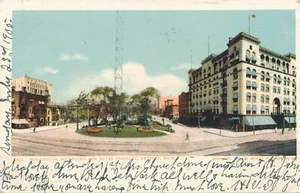 Detroit Mi - Washington Boulevard and Hotel Cadillac - udb - 1905 - Bild 1 von 2