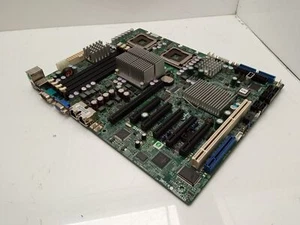 SuperMicro X7DWE Socket LGA771 DDR2 ATX Server Motherboard - Picture 1 of 5