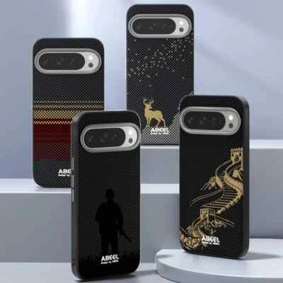 Matte Magsafe Soft TPU Frame Case for Google Pixel 9 Pro XL Sunset Deer PC Cover - Image 1 of 4