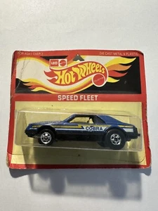 Rare Hot Wheels Mattel LEO India, COBRA MUSTANG TURBO Dark Blue with Stripes - Picture 1 of 6