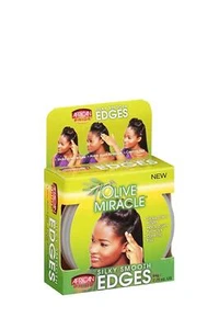 African Pride Olive Miracle Silky Smooth Edges, Frizz and Edge Control 64g - Picture 1 of 1