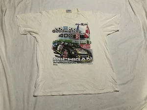 Retro Michigan International Speedway Nascar 1996 Goodwrench 400 T-Shirt Size XL - Picture 1 of 16